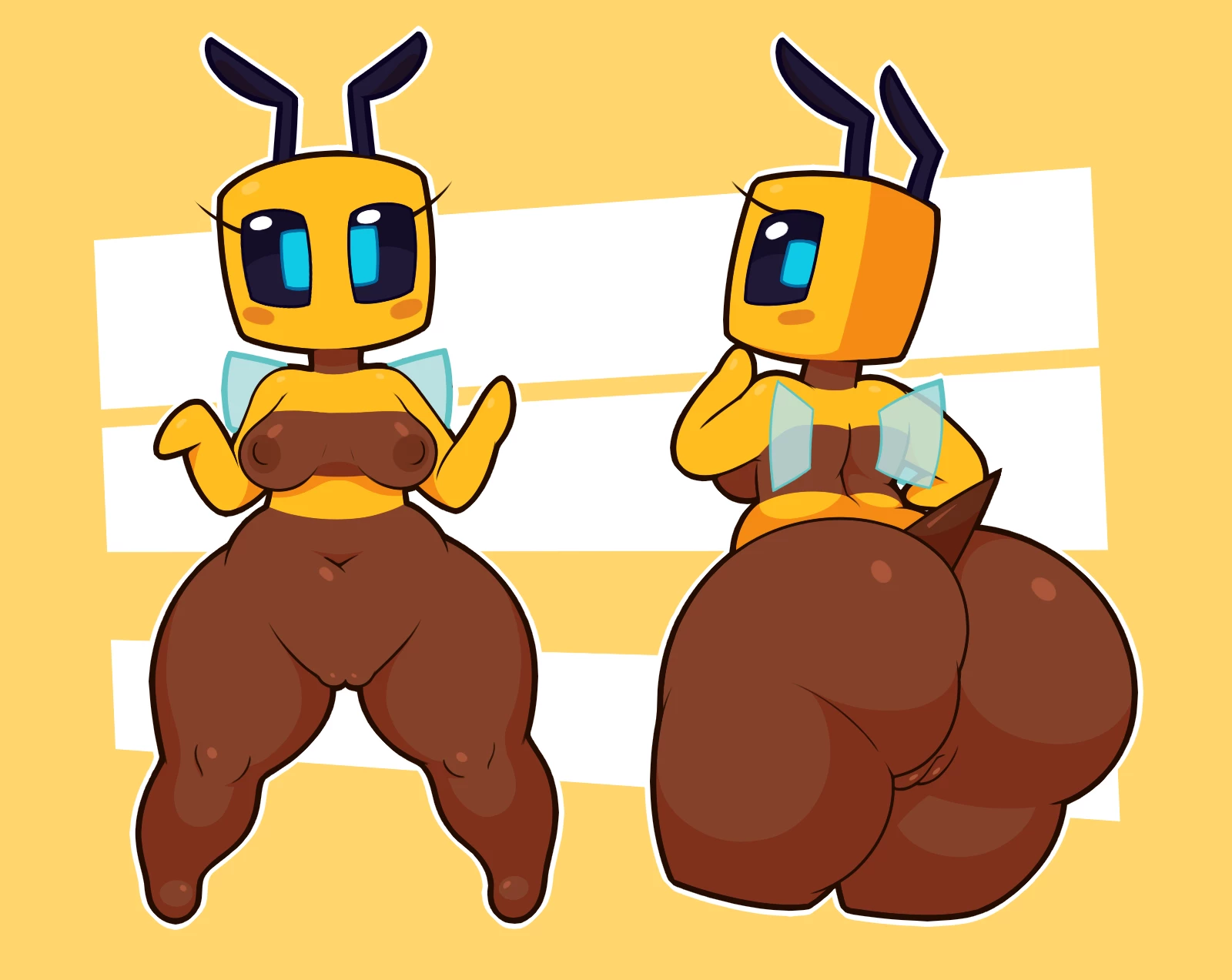 Sexy minecraft bee