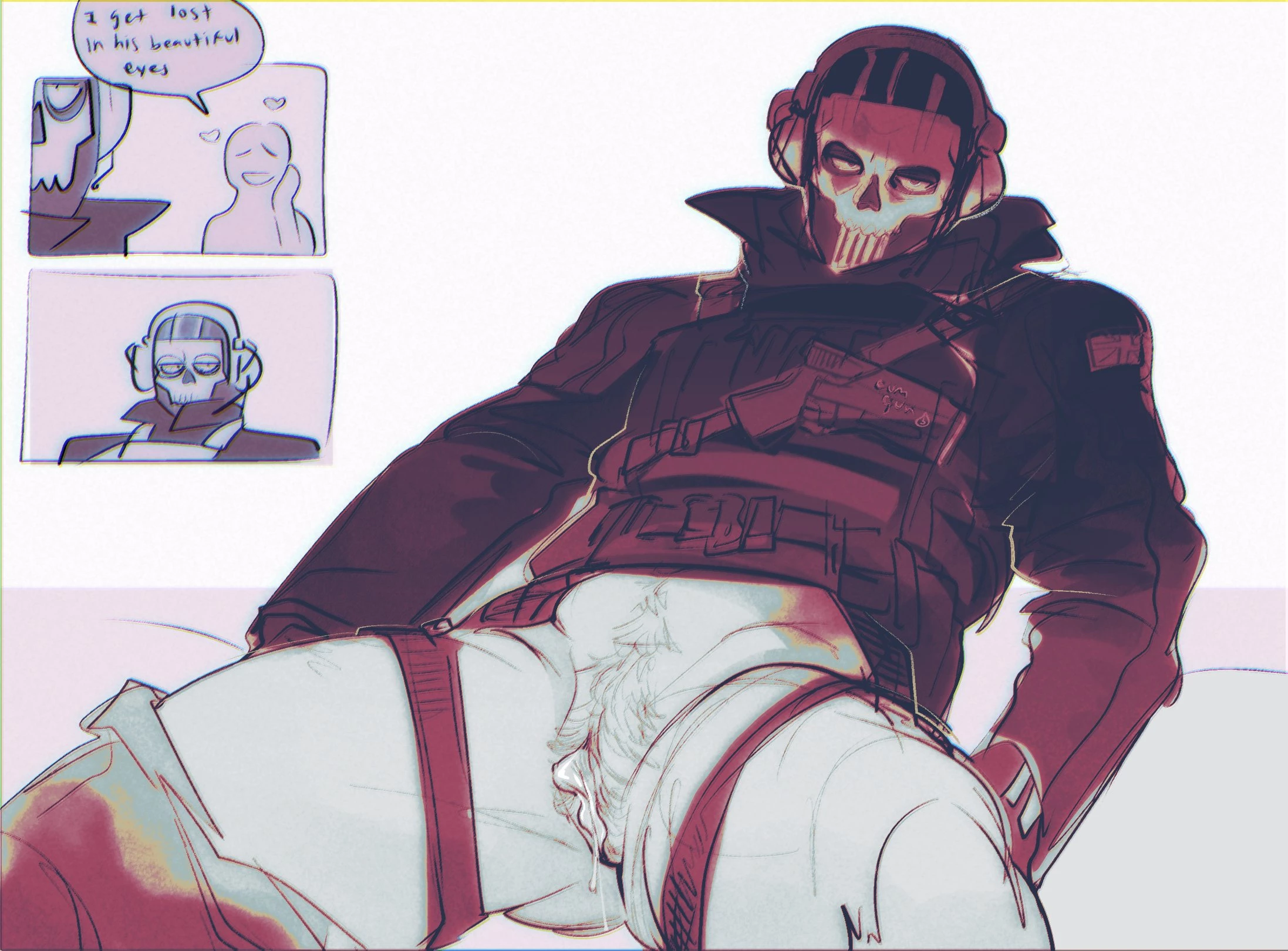 Simon ghost riley rule 34