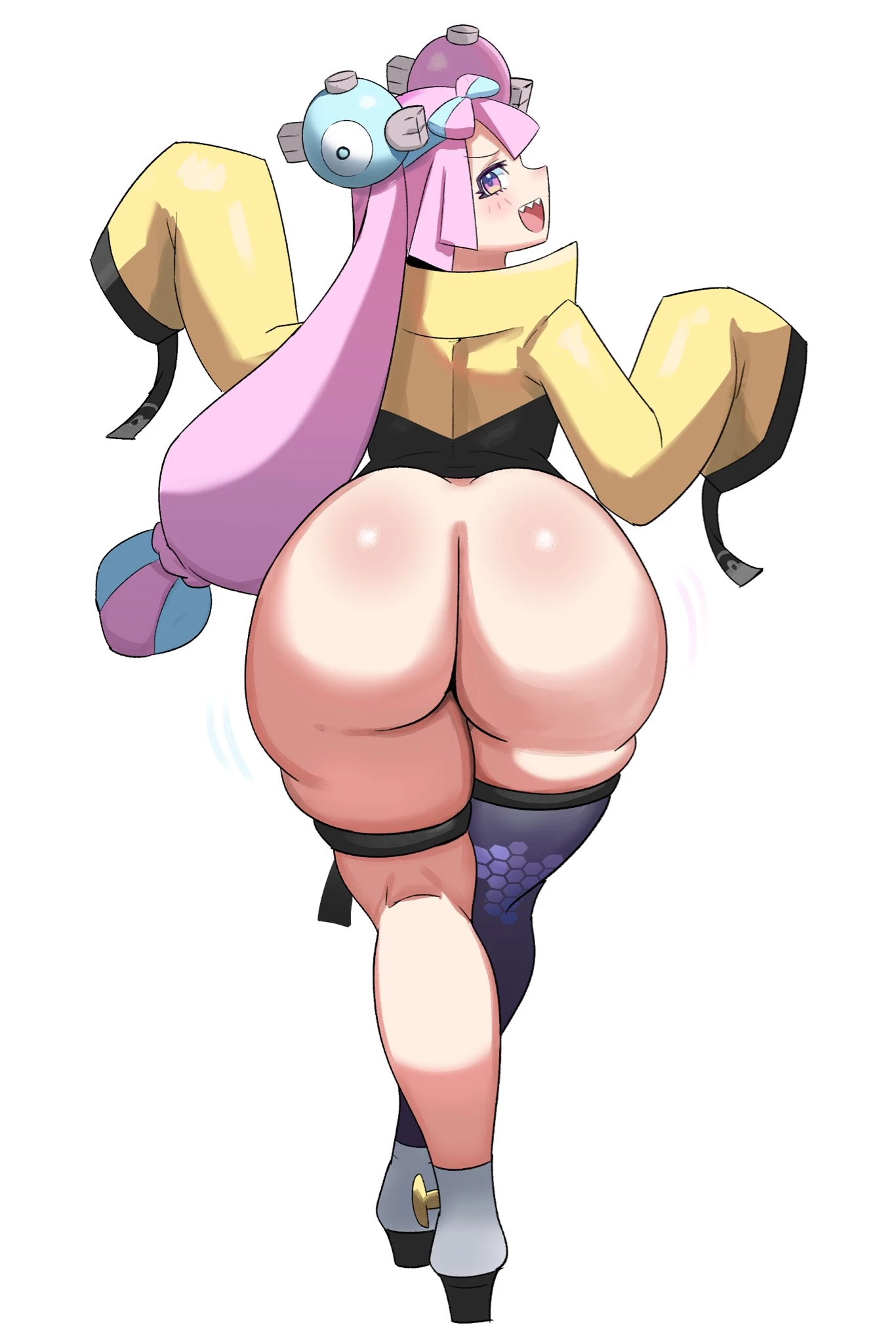 Sultry Seduction with Iono: A Pokemon Delight.